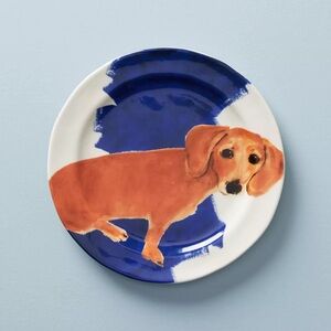 Sally Muir for Anthropologie Dog-A-Day Dessert Plate